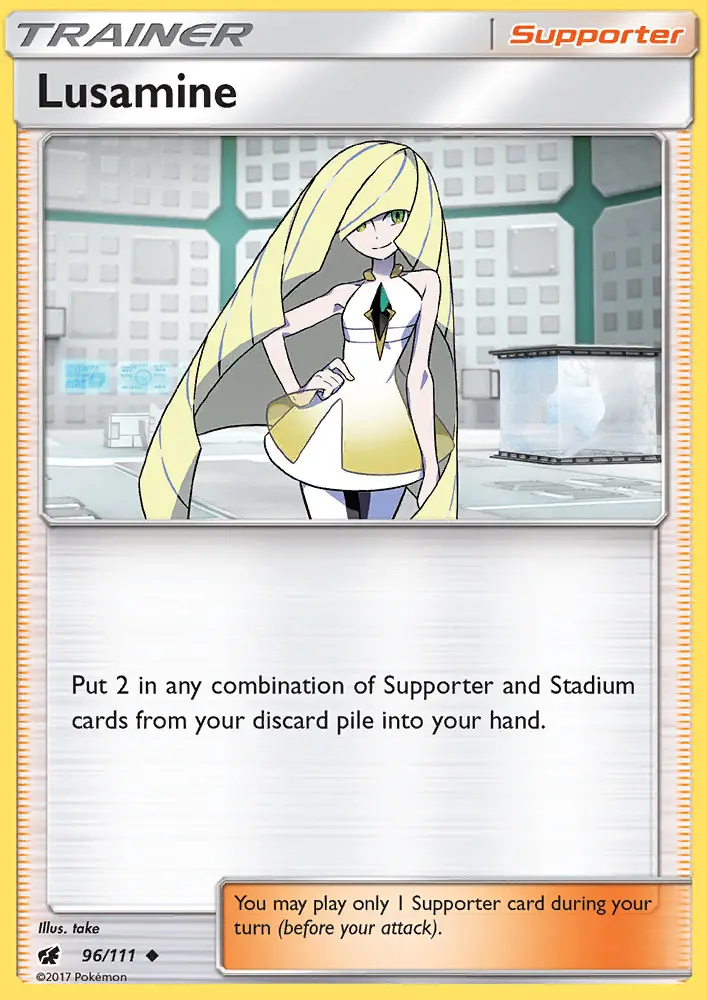Image of the card Lusamine