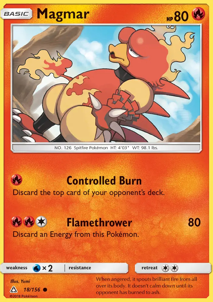 Image of the card Magmar