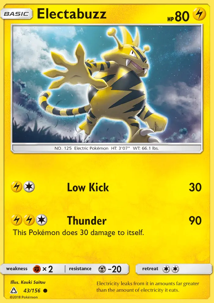 Image of the card Electabuzz