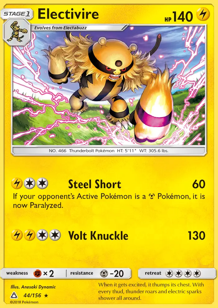Image of the card Electivire