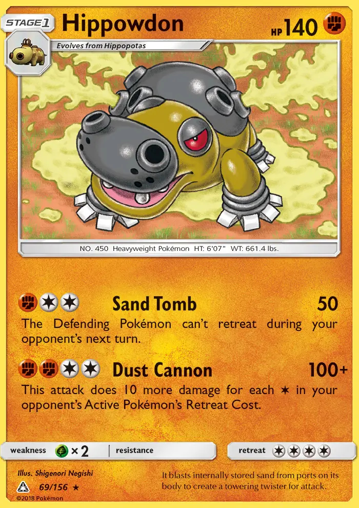 Image of the card Hippowdon