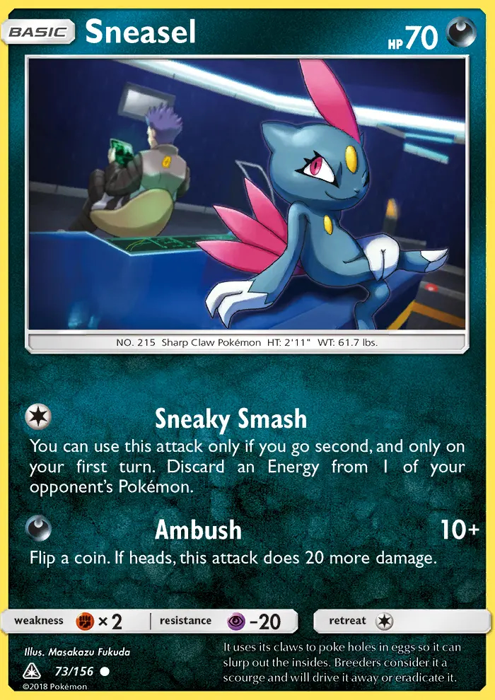Image of the card Sneasel