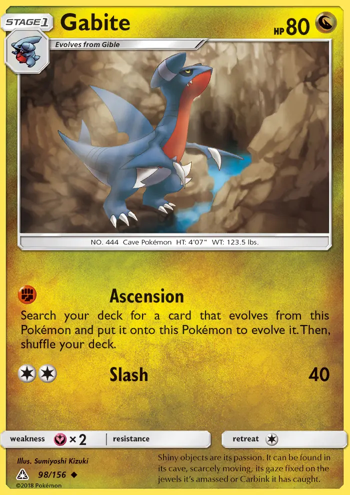 Image of the card Gabite