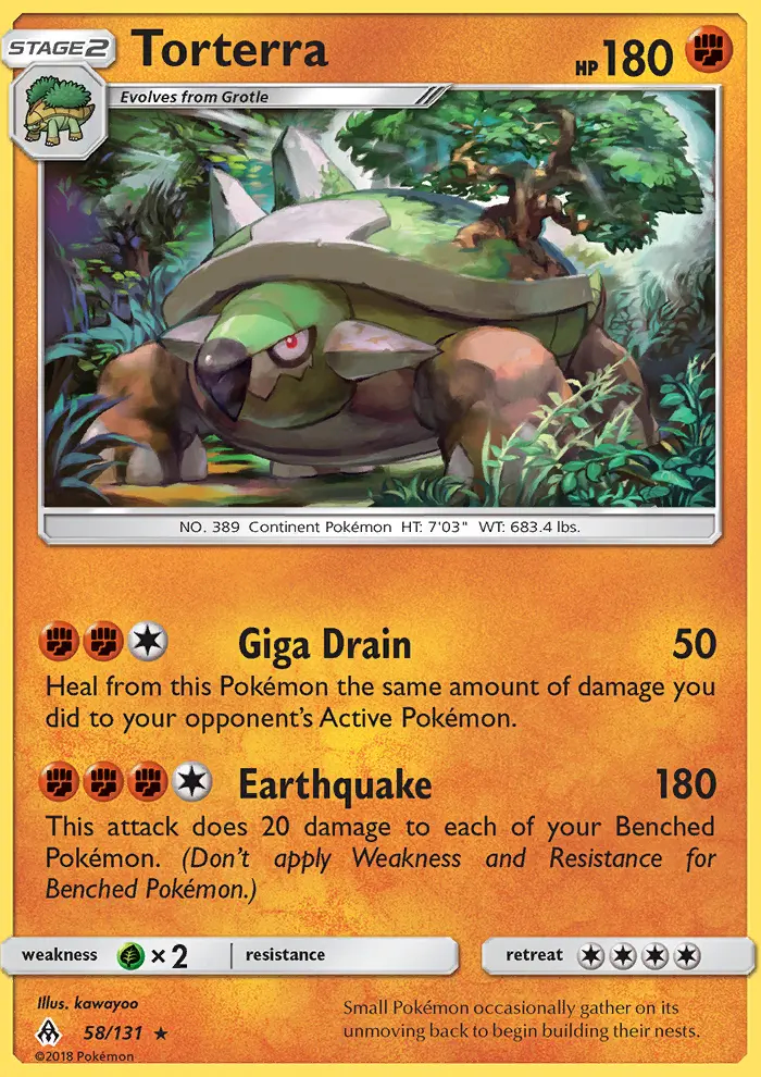 Image of the card Torterra