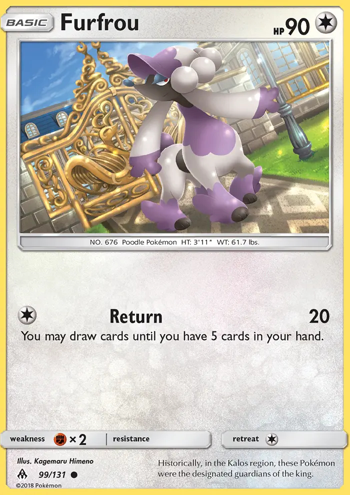 Image of the card Furfrou