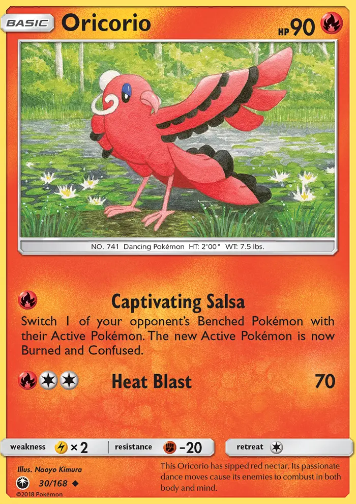 Image of the card Oricorio