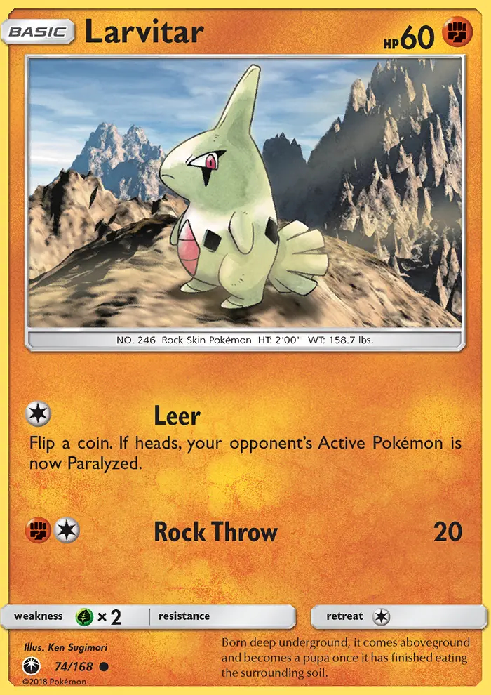 Image of the card Larvitar