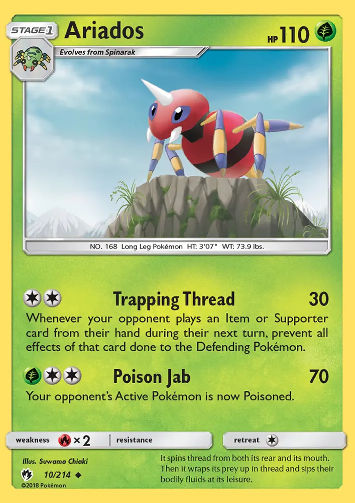 Image of the card Ariados