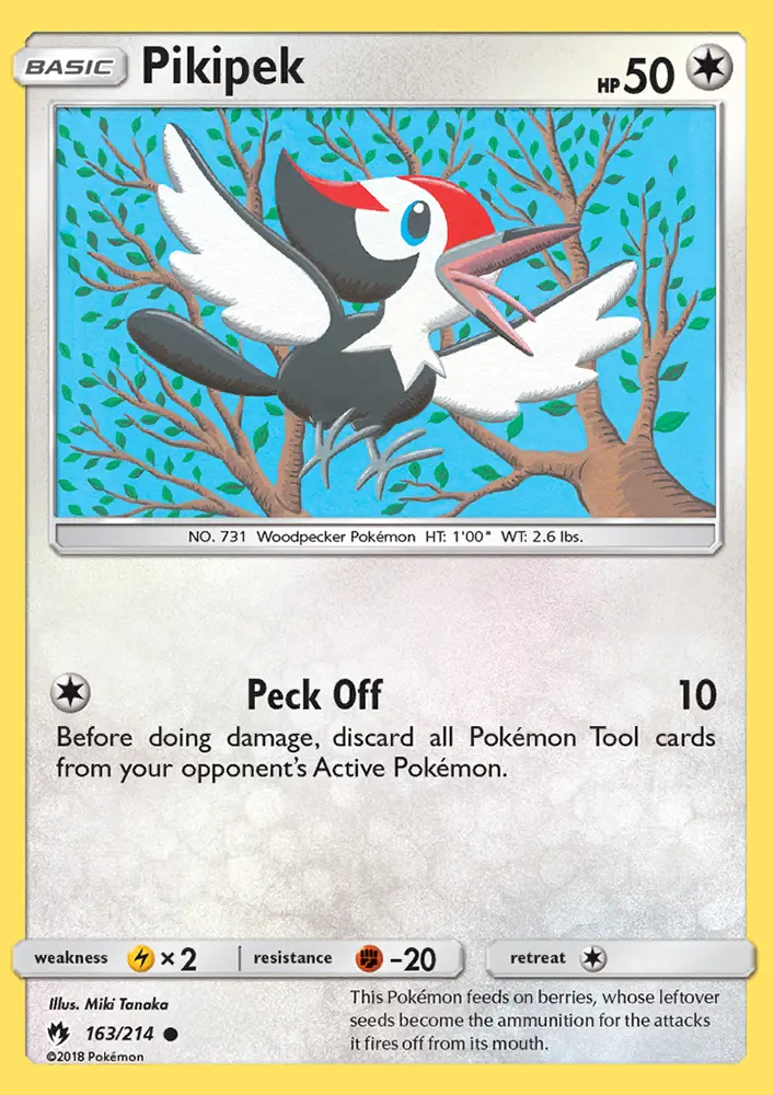 Image of the card Pikipek
