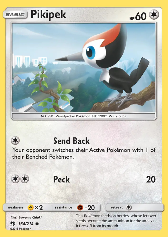 Image of the card Pikipek