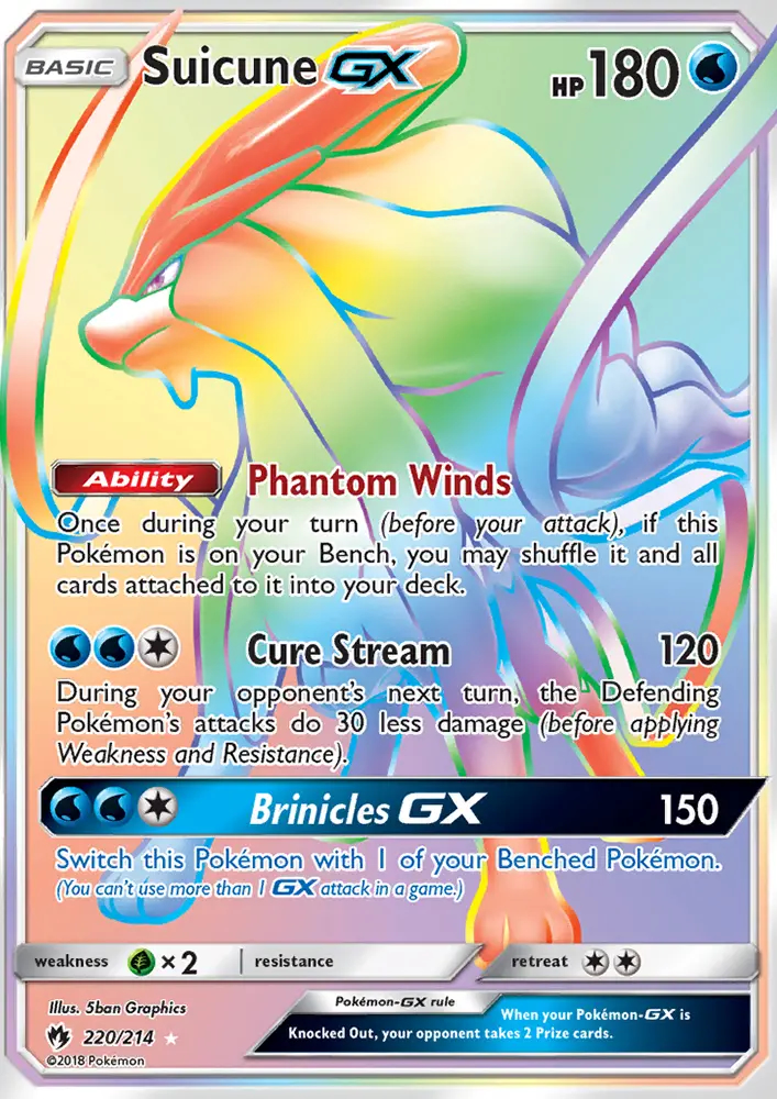 Image of the card Suicune GX
