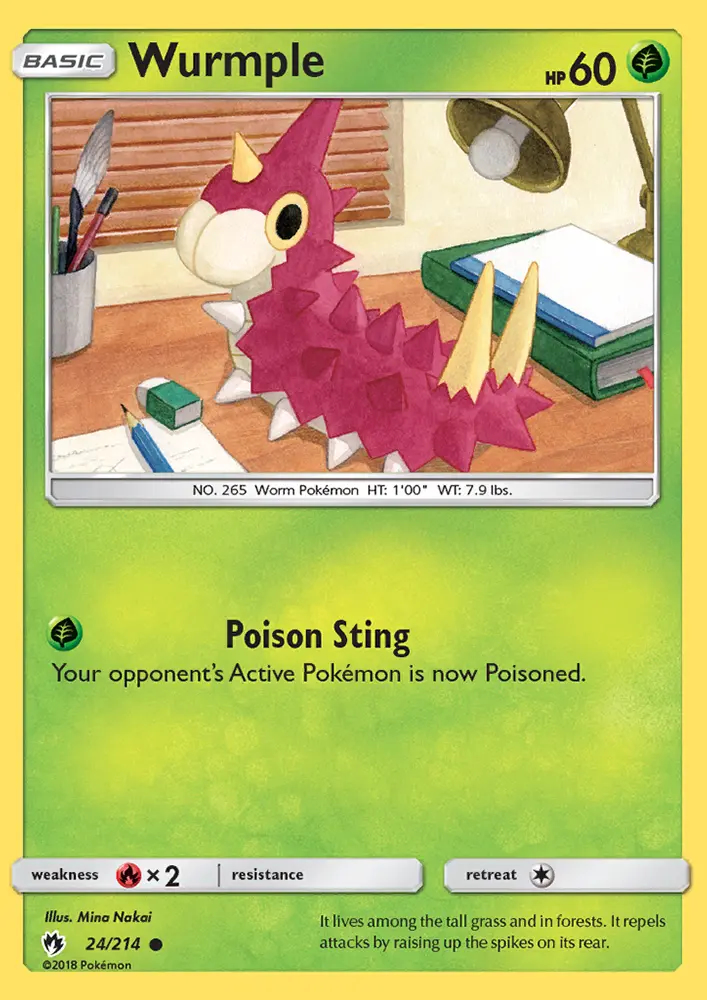 Image of the card Wurmple