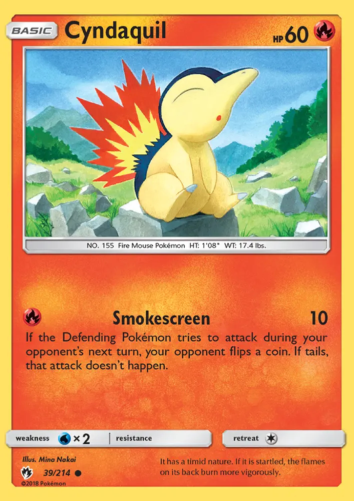 Image of the card Cyndaquil