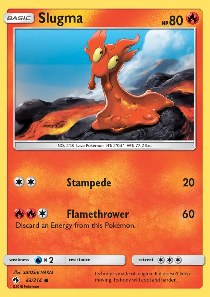 Image of the card Slugma