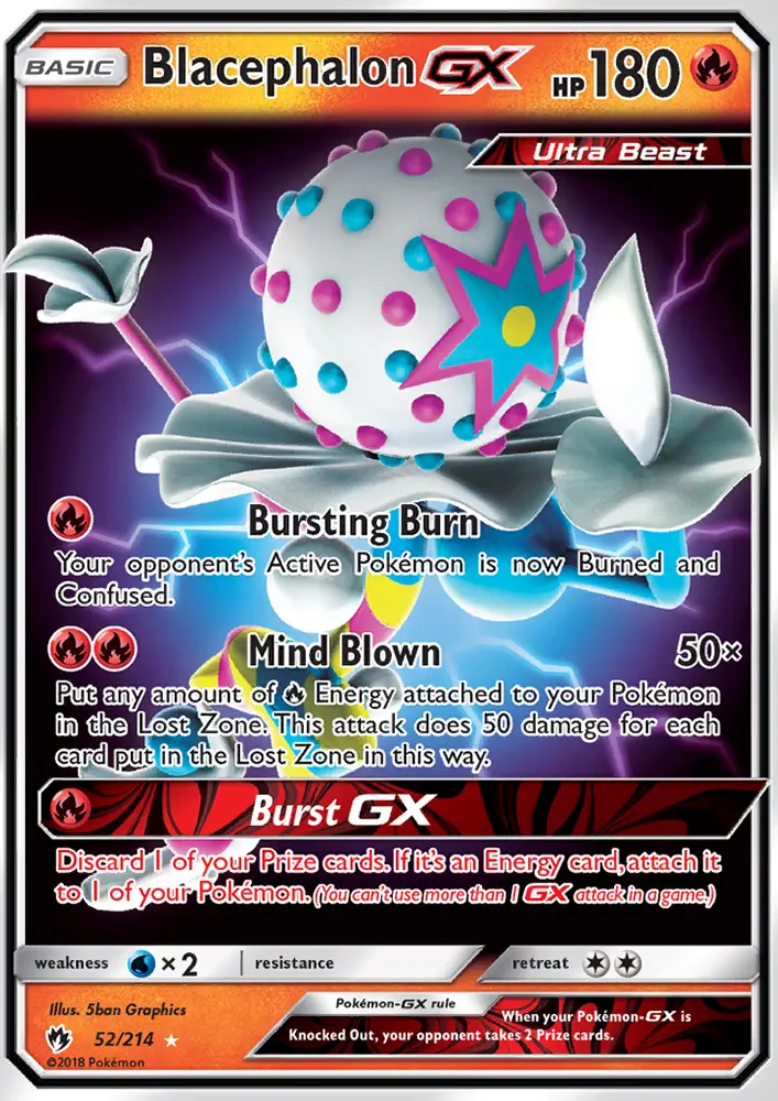 Image of the card Blacephalon GX