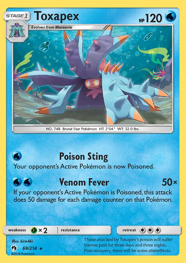 Image of the card Toxapex