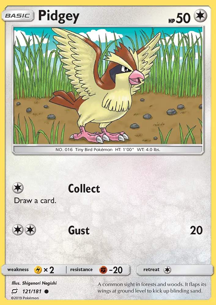 Image of the card Pidgey