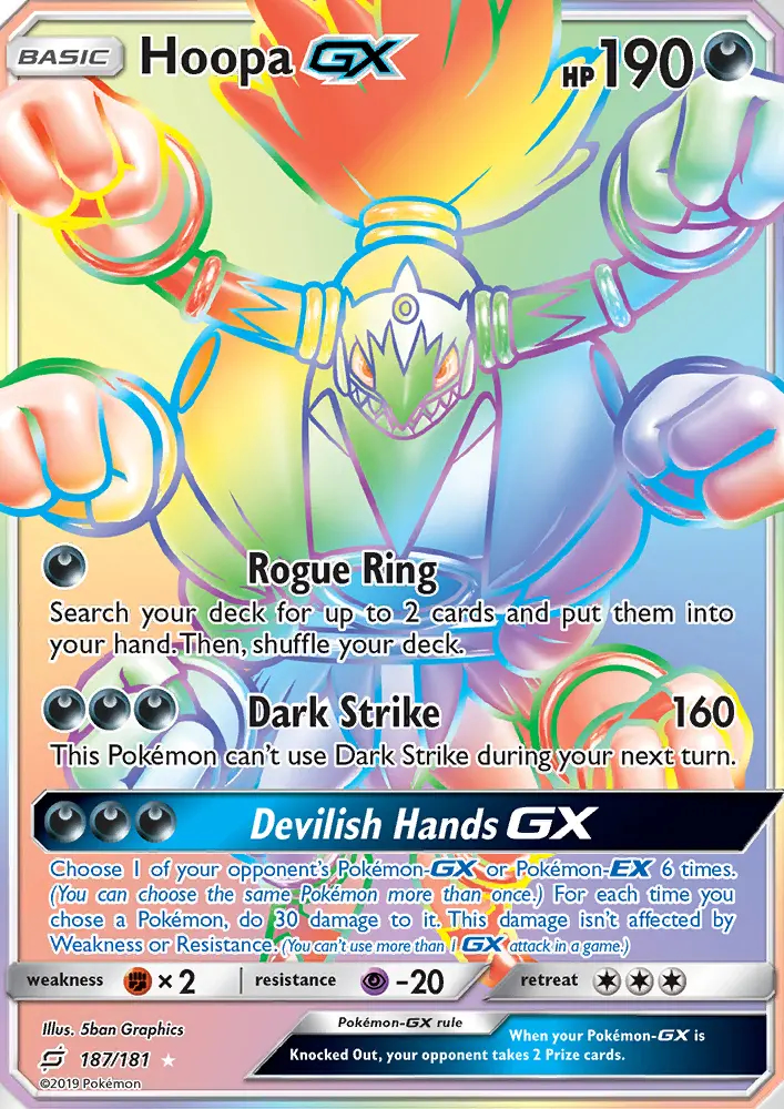 Image of the card Hoopa GX