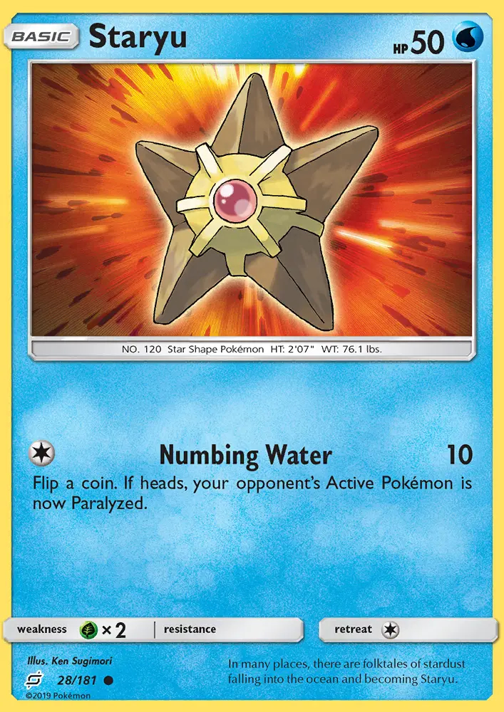 Image of the card Staryu