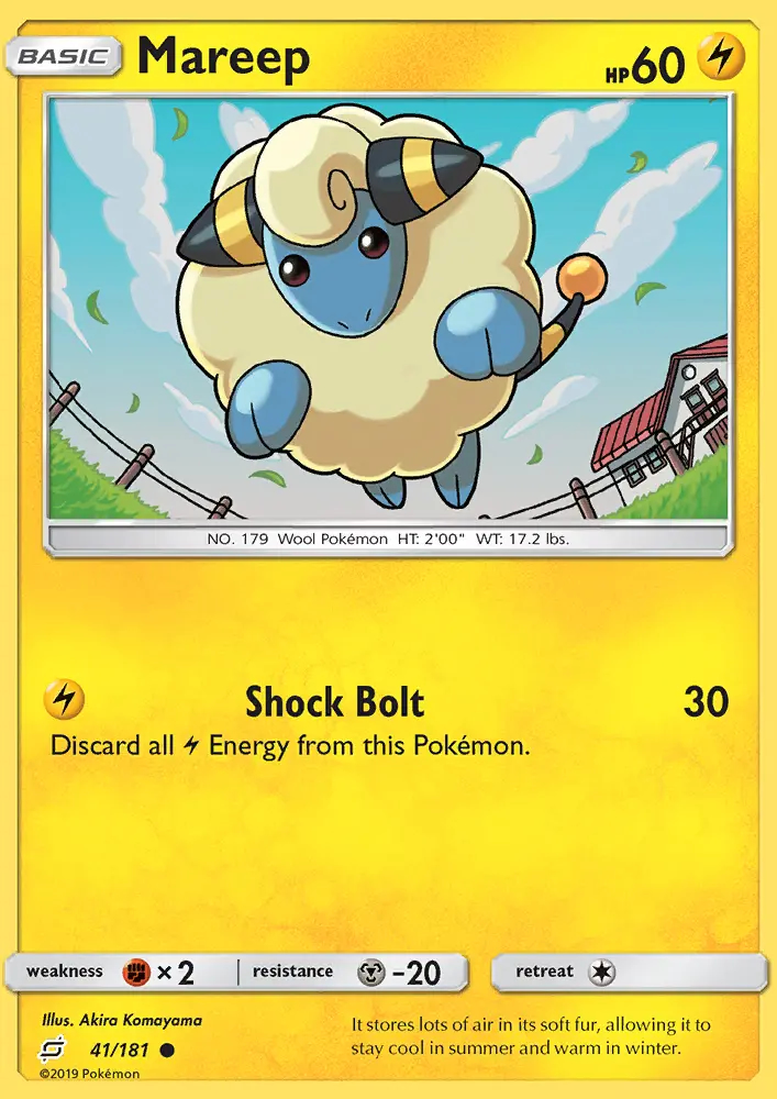 Image of the card Mareep