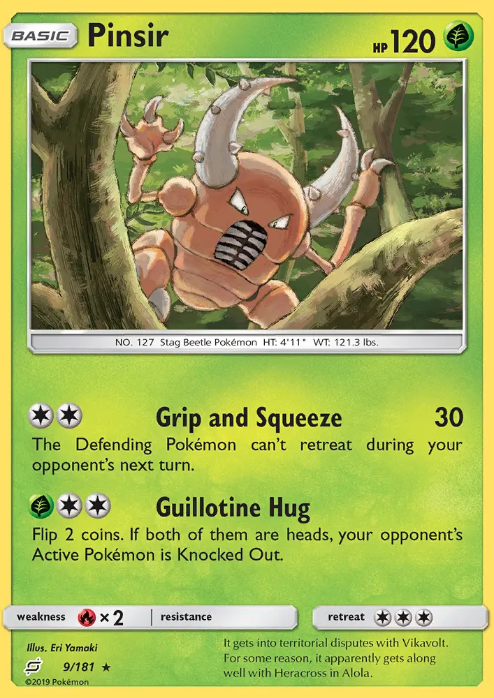 Image of the card Pinsir