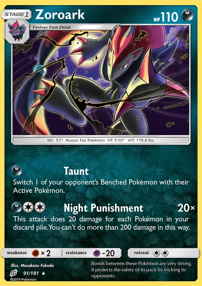 Image of the card Zoroark