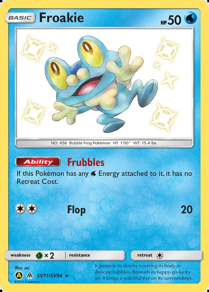 Image of the card Froakie