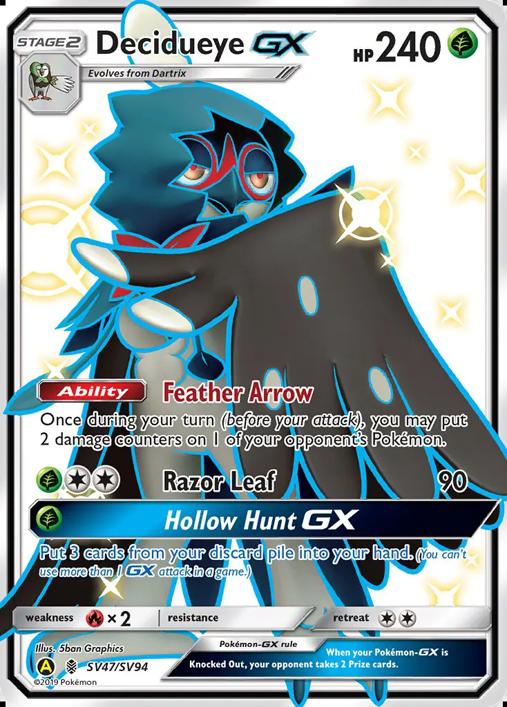Image of the card Decidueye-GX