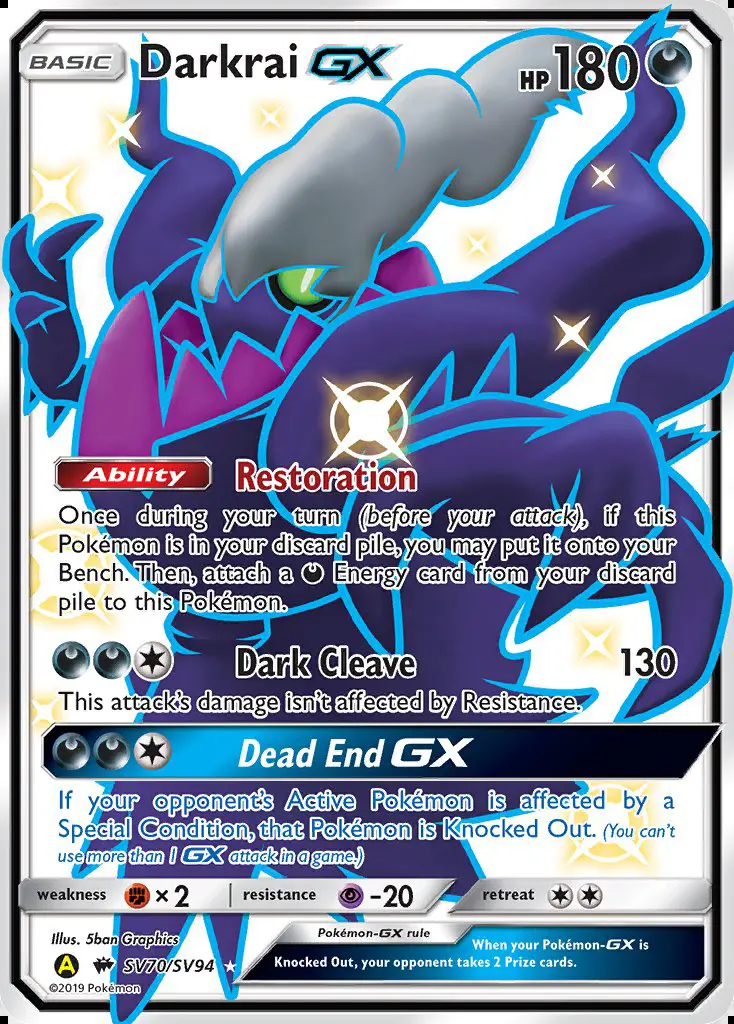 Image of the card Darkrai-GX