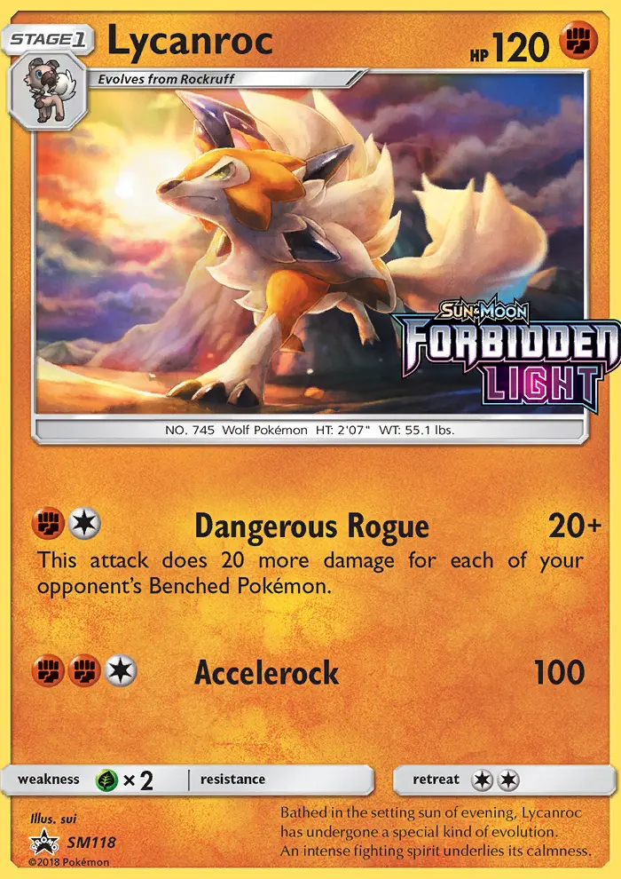 Image of the card Lycanroc