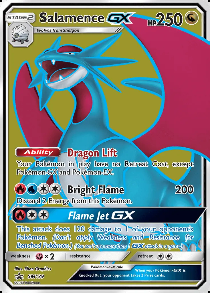 Image of the card Salamence GX
