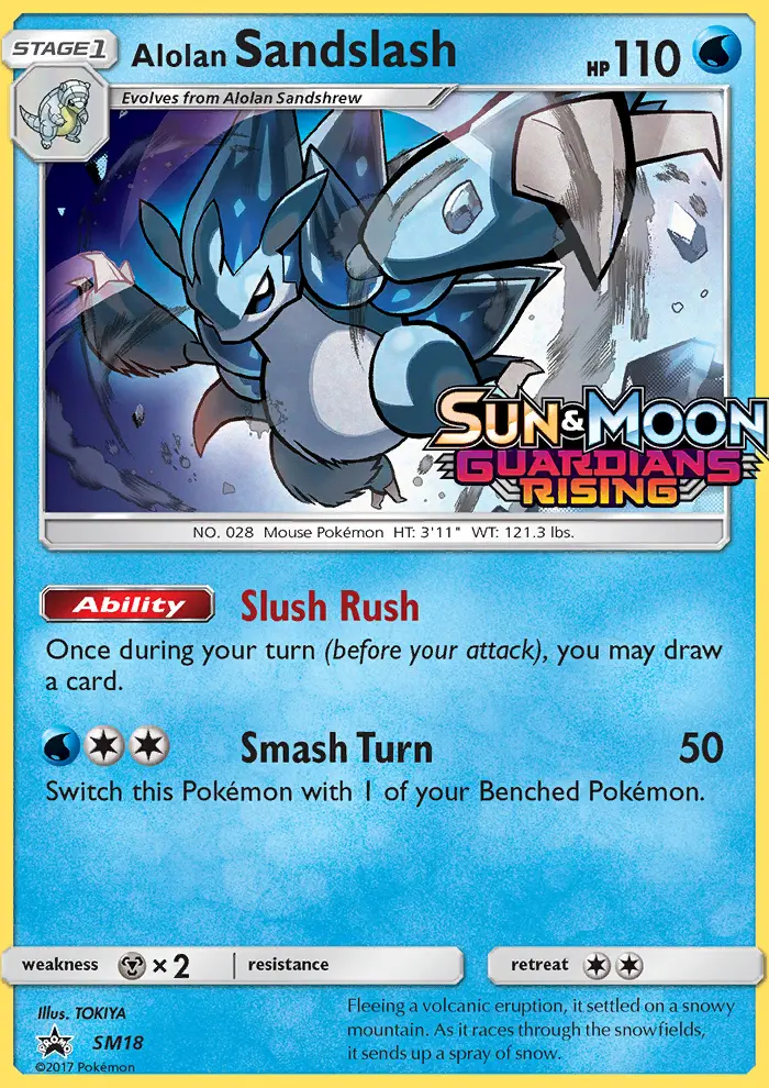 Image of the card Alolan Sandslash