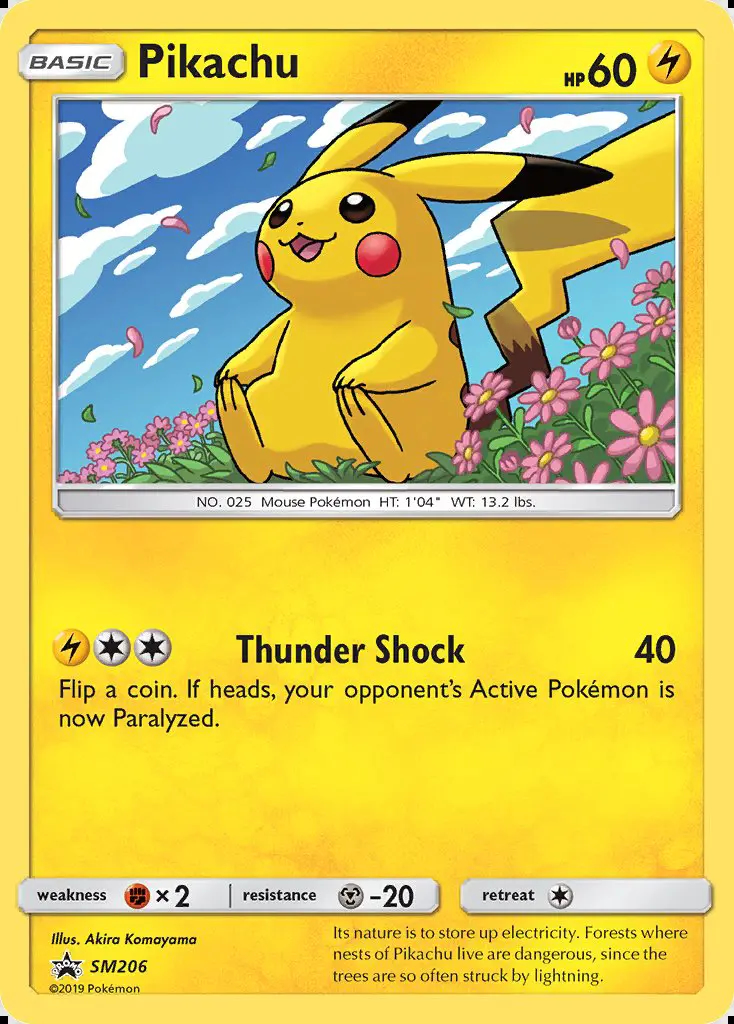 Image of the card Pikachu