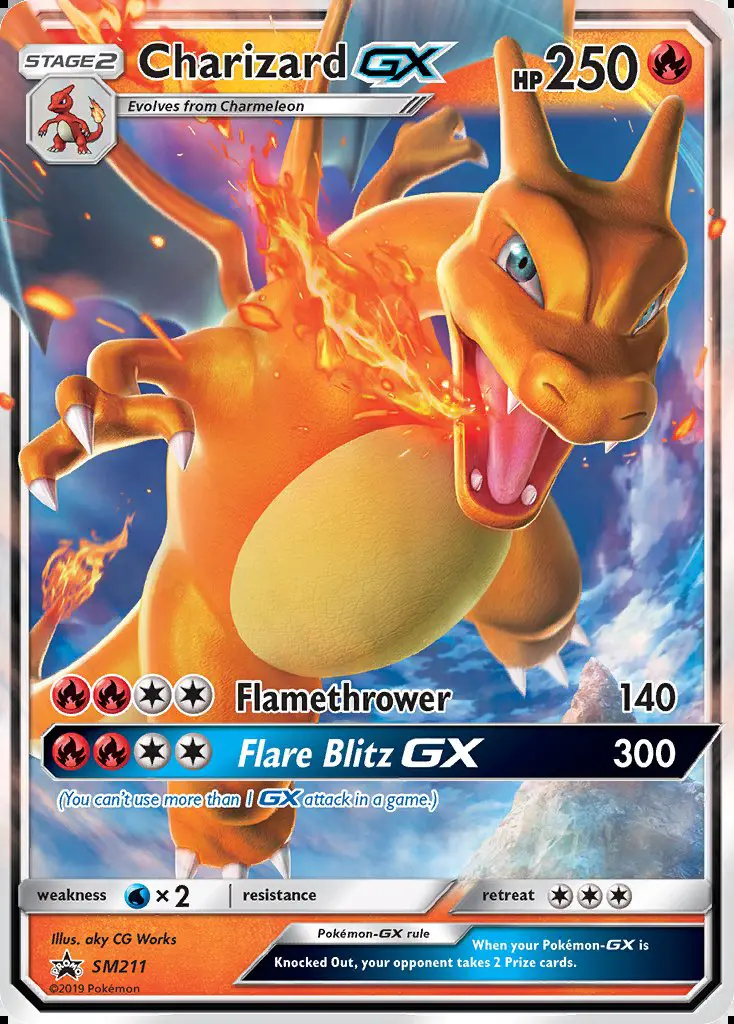 Image of the card Charizard GX