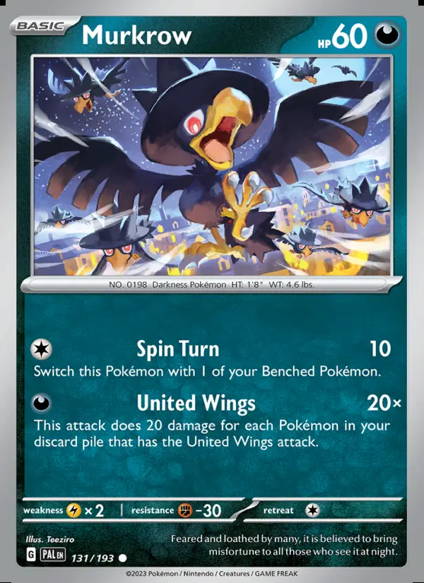 Image of the card Murkrow