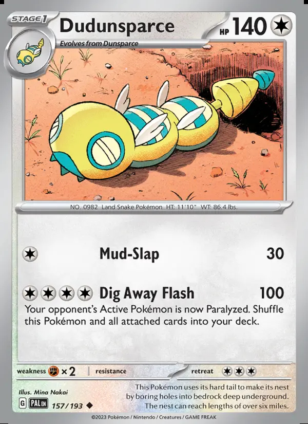 Image of the card Dudunsparce