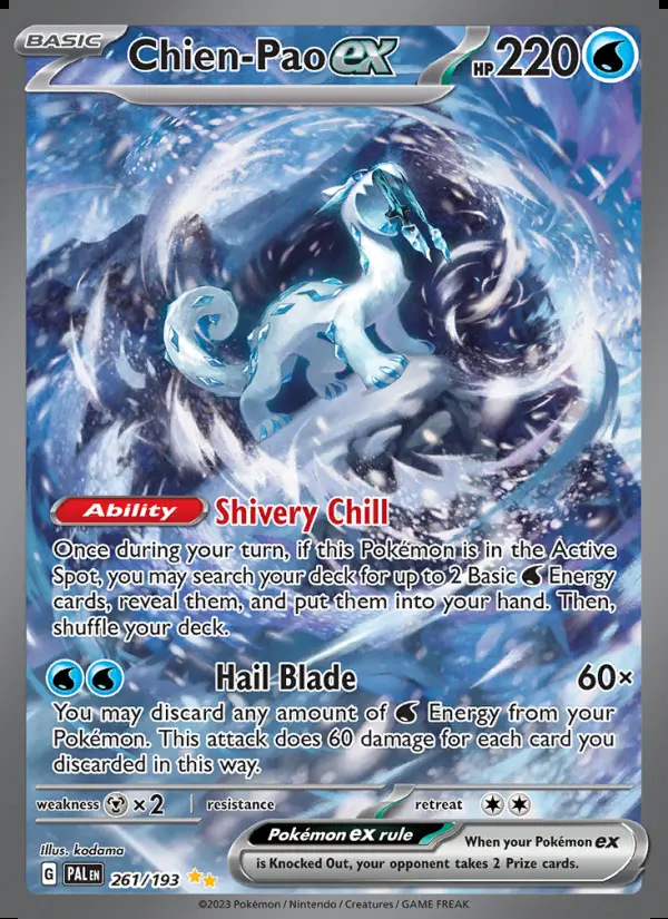 Image of the card Chien-Pao ex