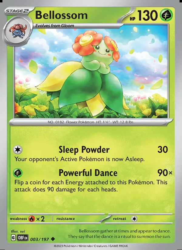 Image of the card Bellossom