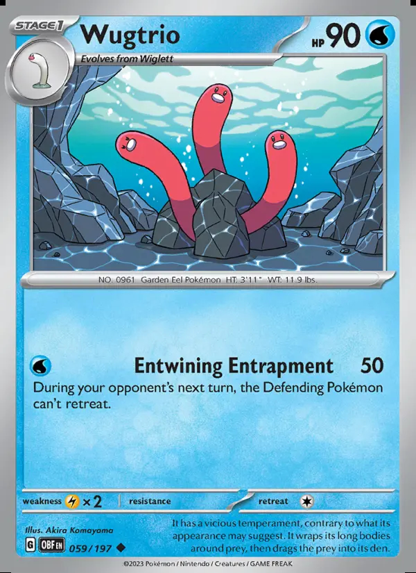 Image of the card Wugtrio