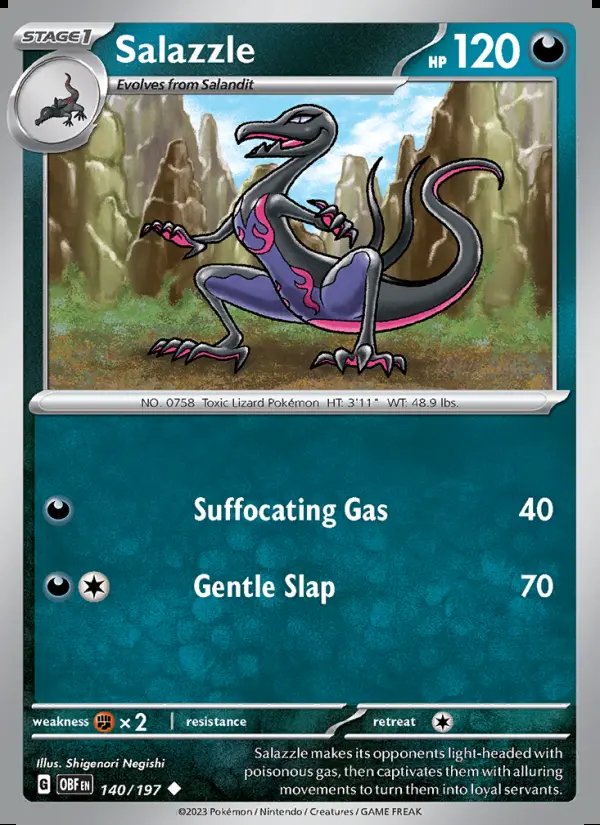 Image of the card Salazzle