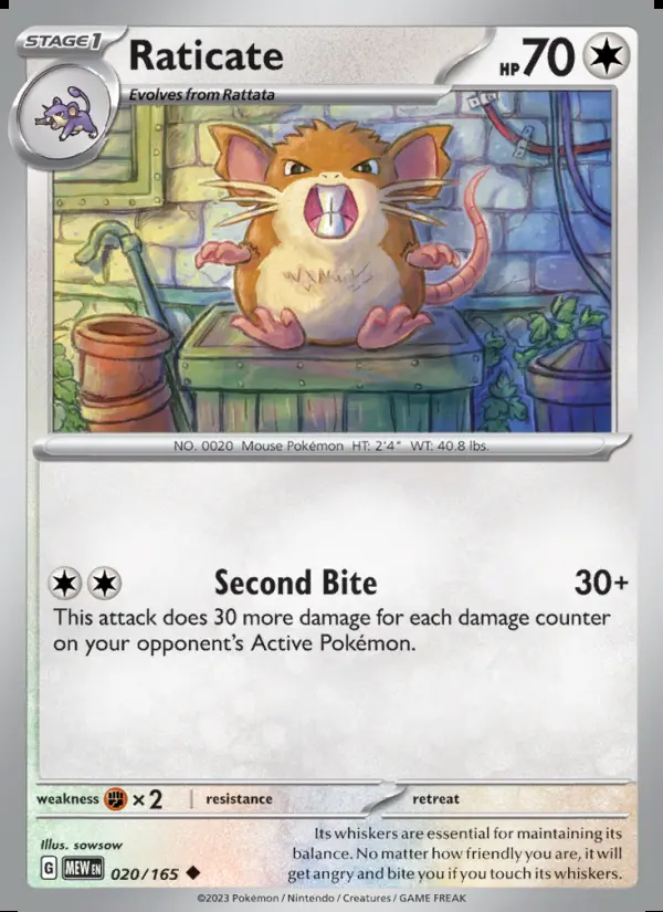 Image of the card Raticate