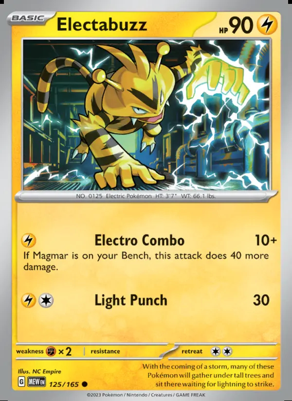 Image of the card Electabuzz