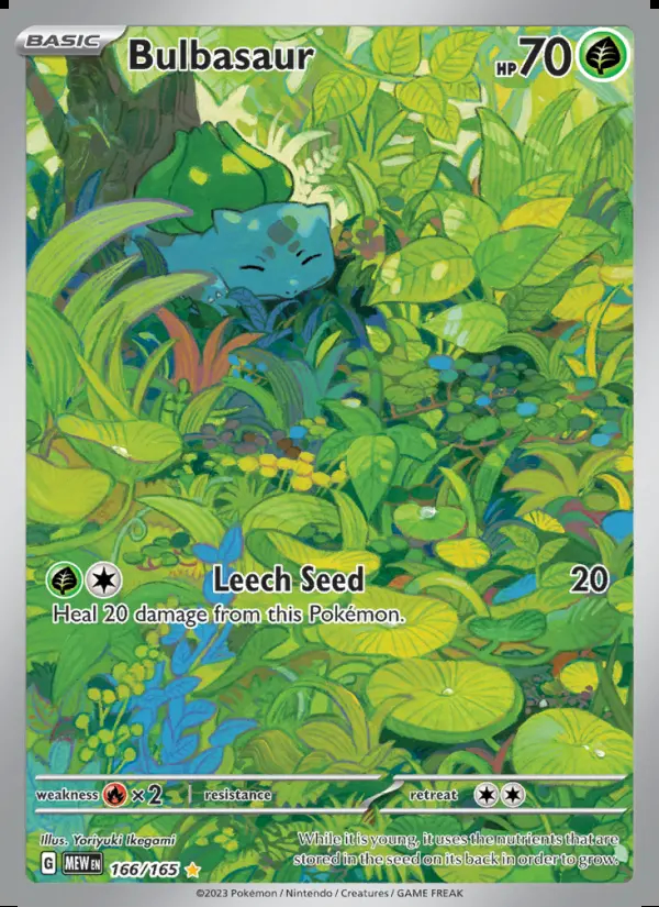 Image of the card Bulbasaur