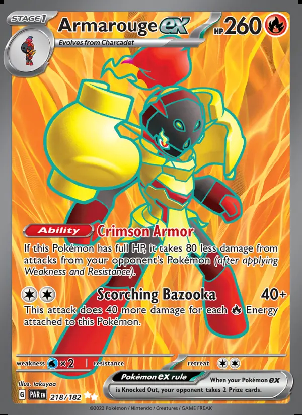 Image of the card Armarouge ex