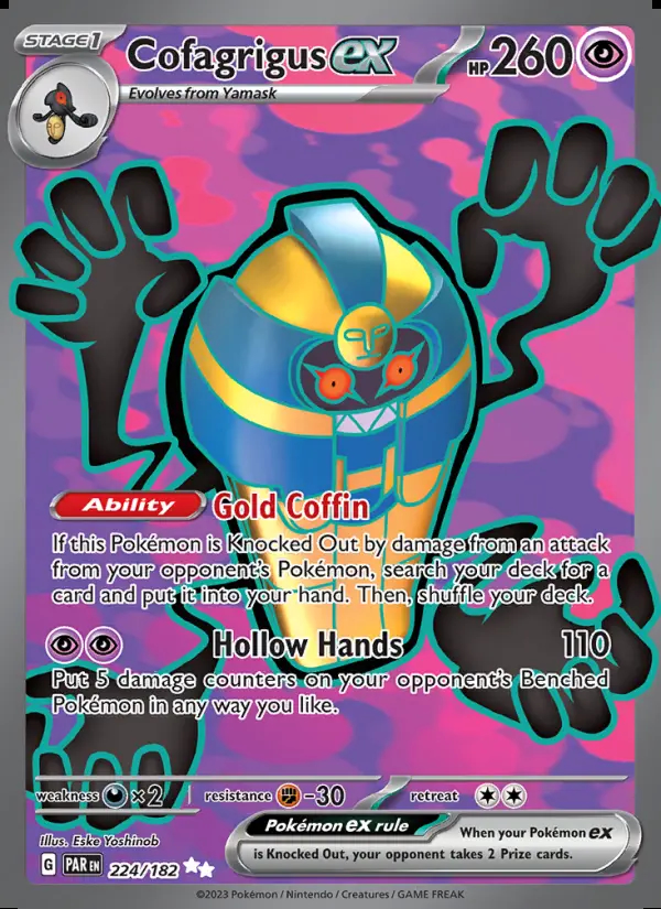 Image of the card Cofagrigus ex