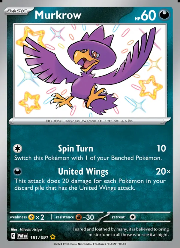 Image of the card Murkrow