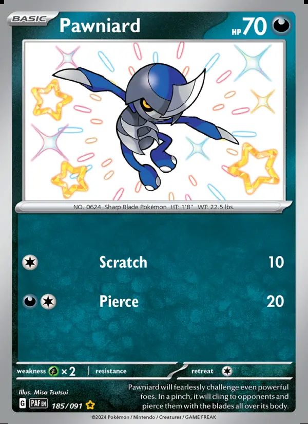 Image of the card Pawniard