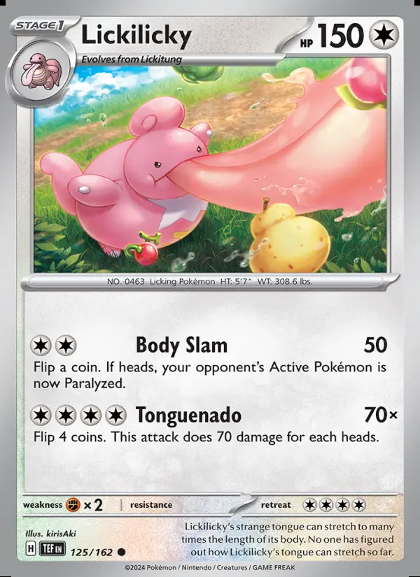 Image of the card Lickilicky