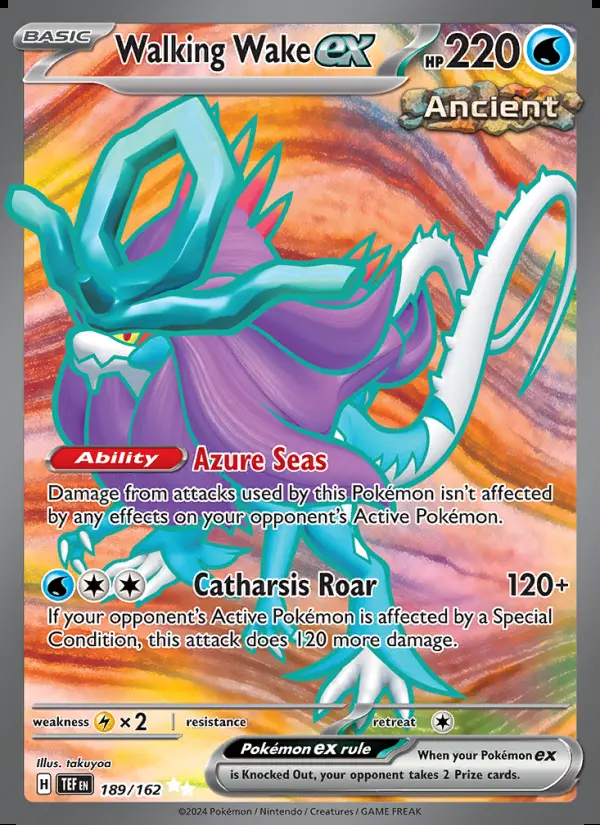 Image of the card Walking Wake ex