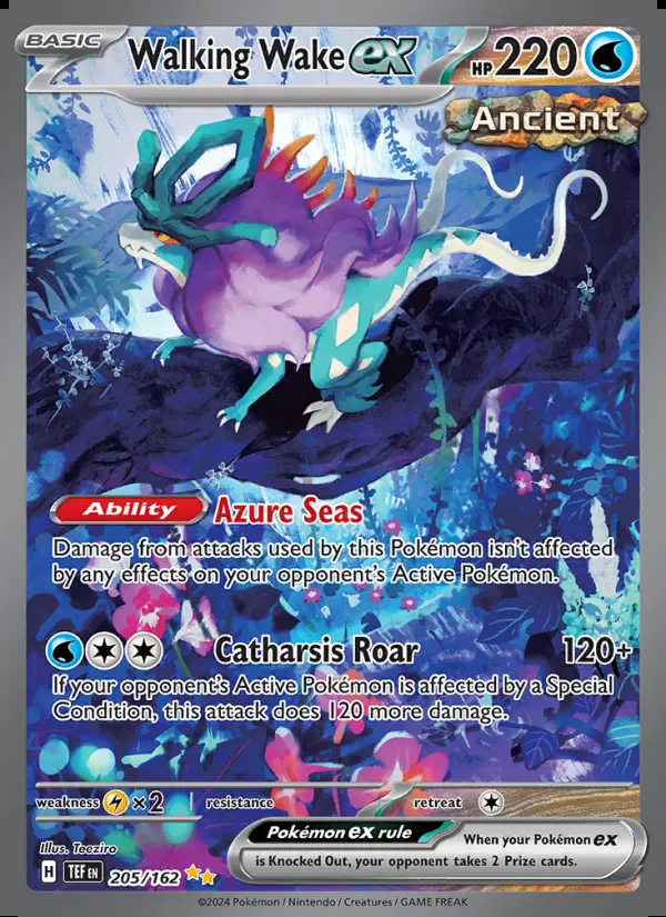Image of the card Walking Wake ex
